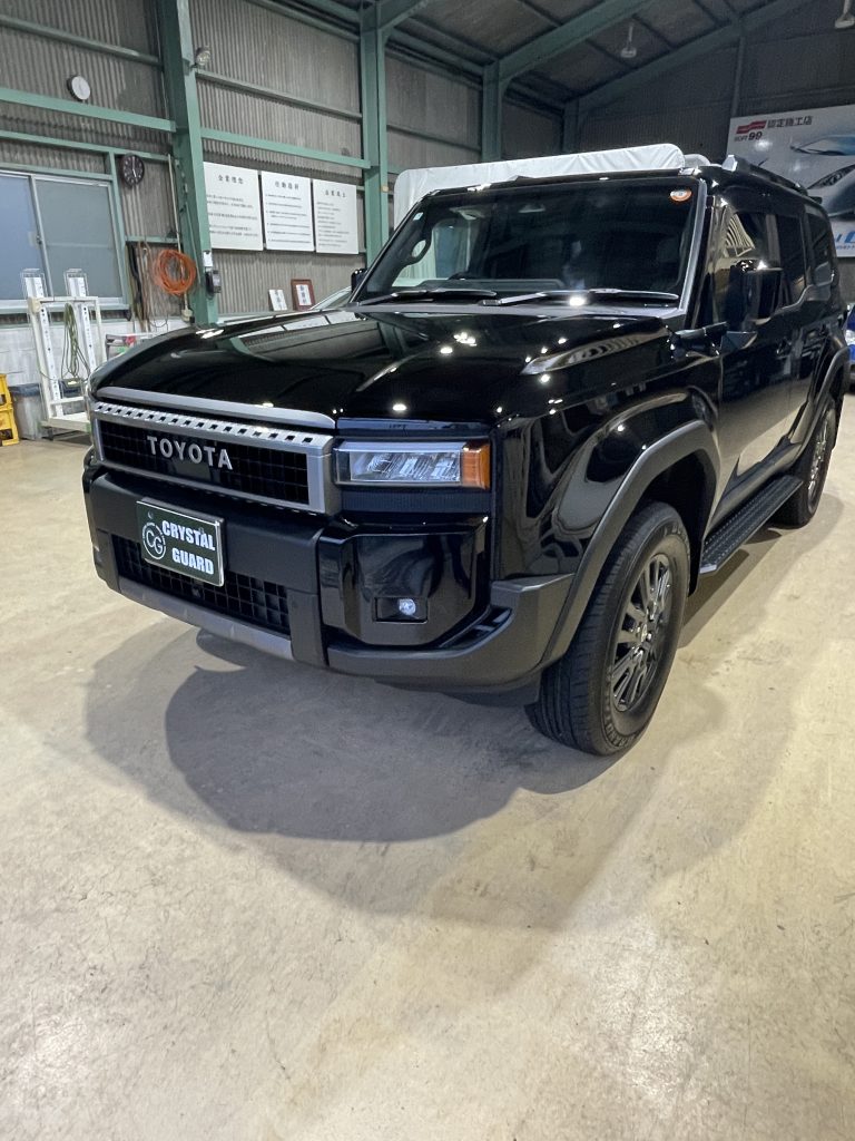 ランクル250のボディコーティング