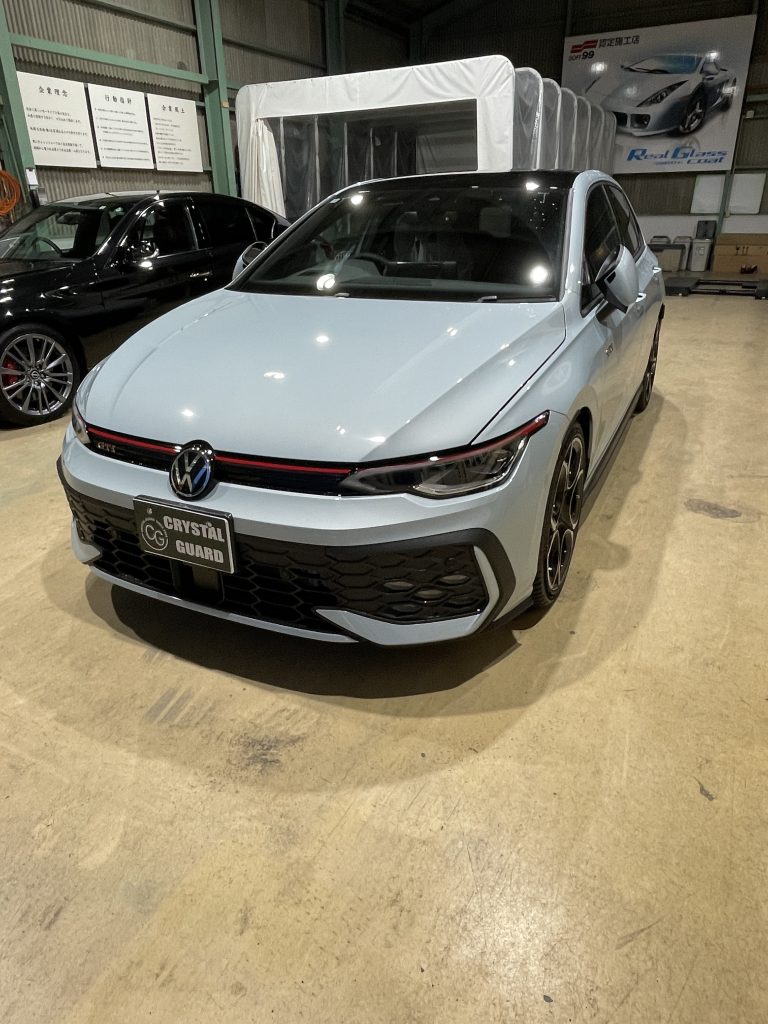 ゴルフGTIのハイモースコート施工