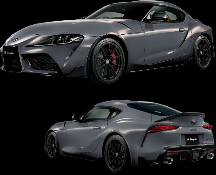 GRスープラのセンターコンソールラッピング