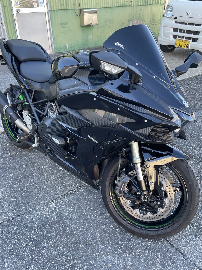 カワサキニンジャH2SXフルラッピング④
